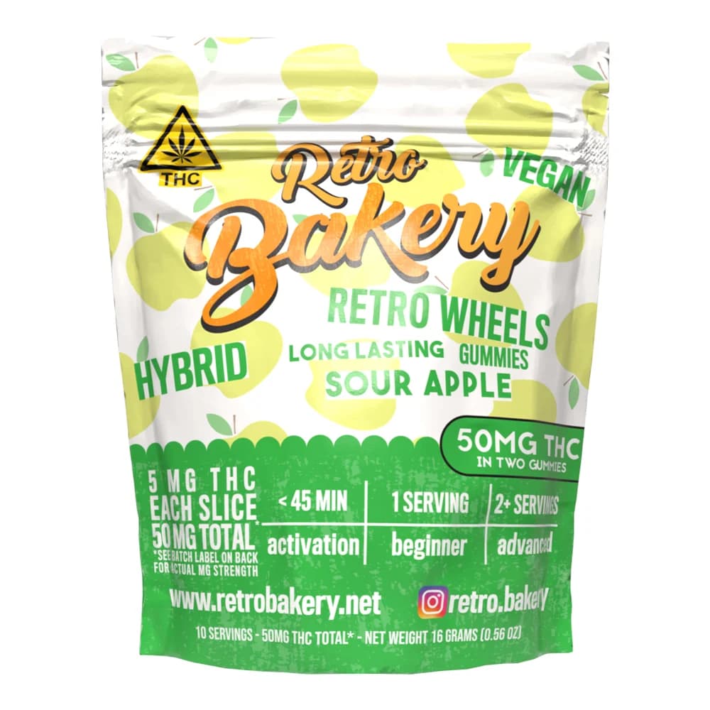 RETRO Sour Apple [2pk] (50mg)