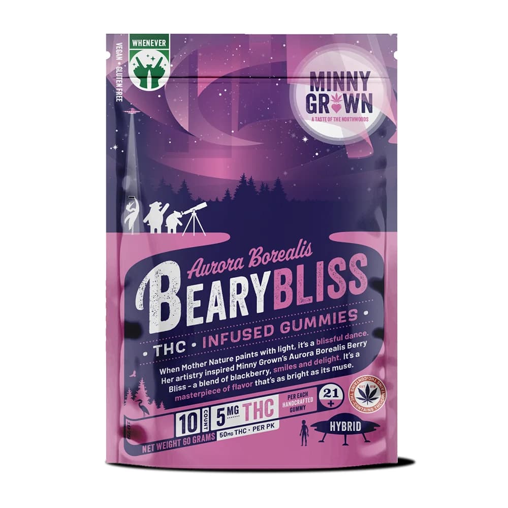 Minny Grown Aurora Borealis Berry Bliss [10pk] (50mg)