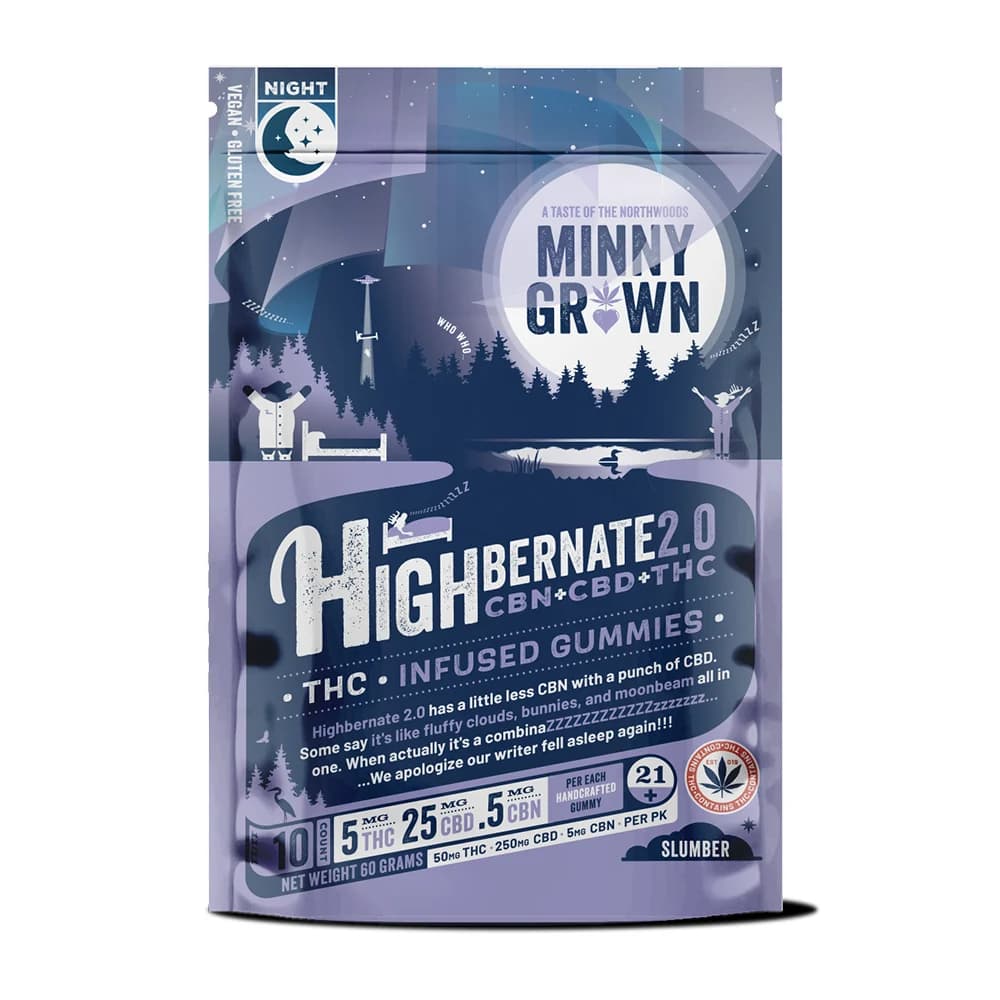 Minny Grown Highbernate 2.0 10:50:1 [10pk] (50mg THC/250mg CBD/5mg CBN)
