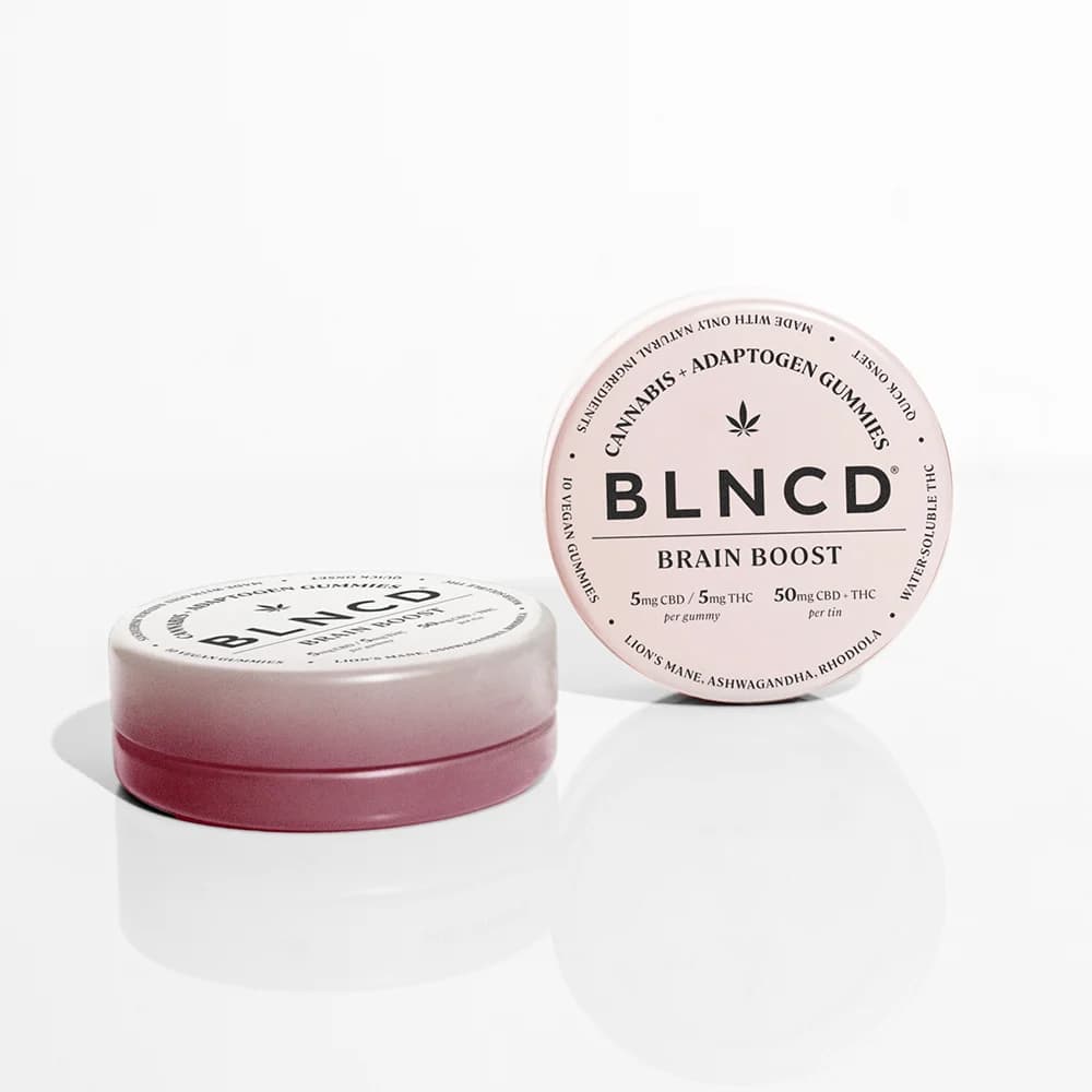 BLNCD Brain Boost THC + Adaptogen Gummies [10pk] (50mg CBD/50mg THC)