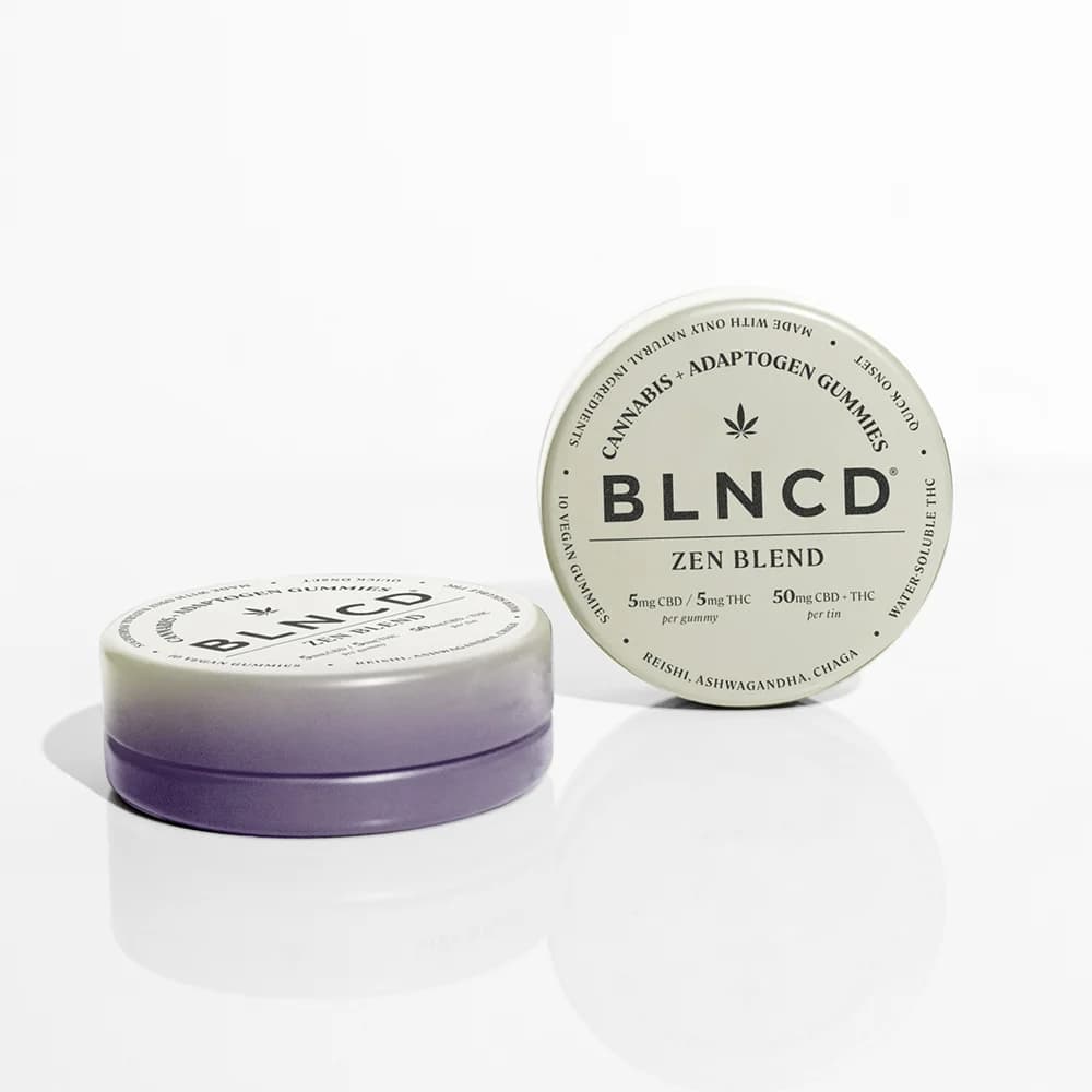 BLNCD Zen Blend THC + Adaptogen Gummies[10pk] (50mg CBD/50mg THC)