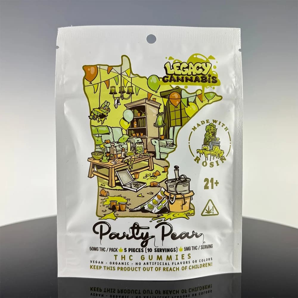 Legacy Cannabis Party Pear [10pk] (50mg)
