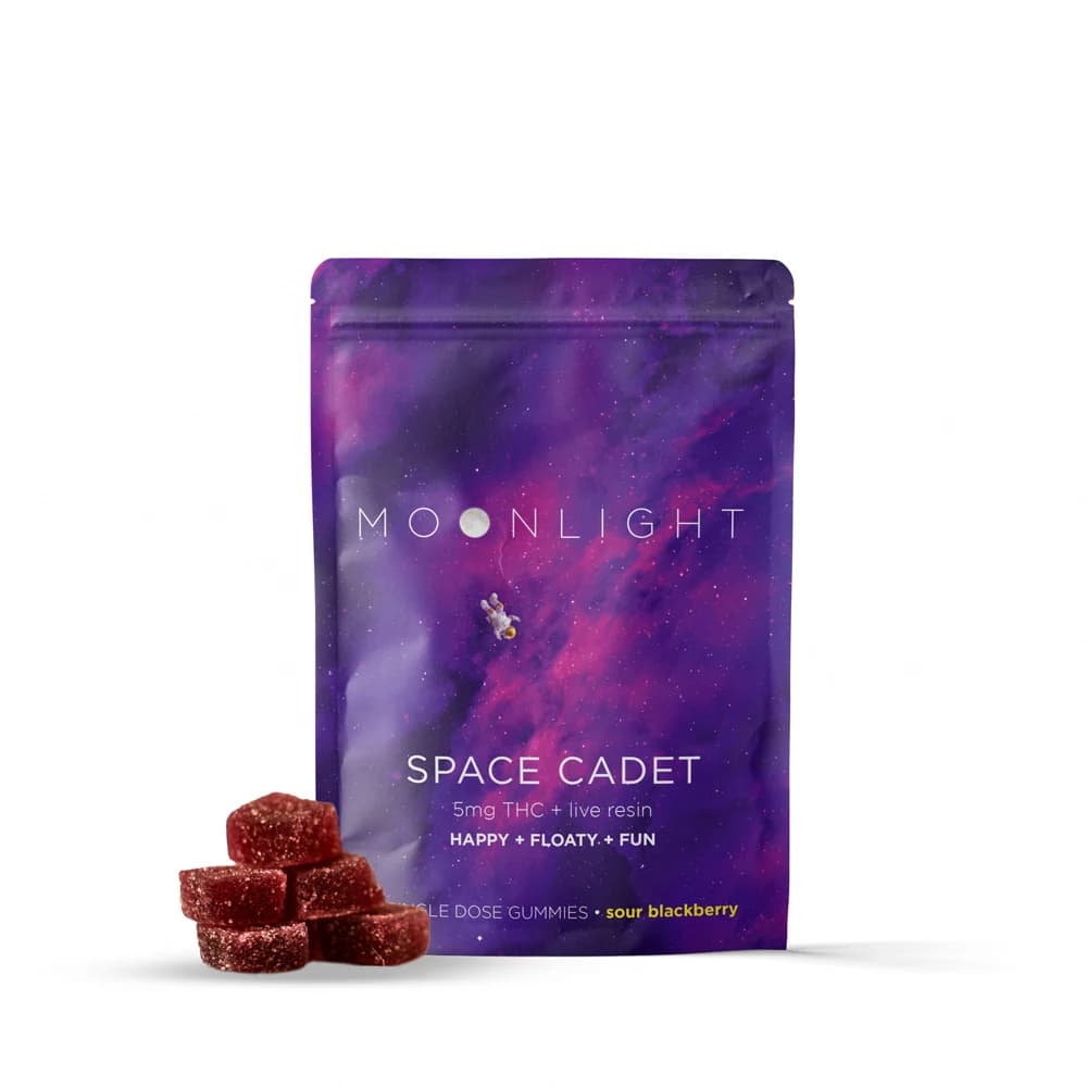 Moonlight Space Cadet Sour Blackberry [10pk] (50mg)
