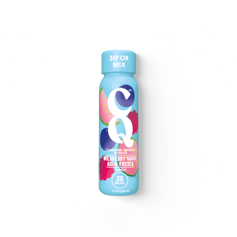CQ Wildberry Guava Agua Fresca Infused Beverage 25mg (2 oz)