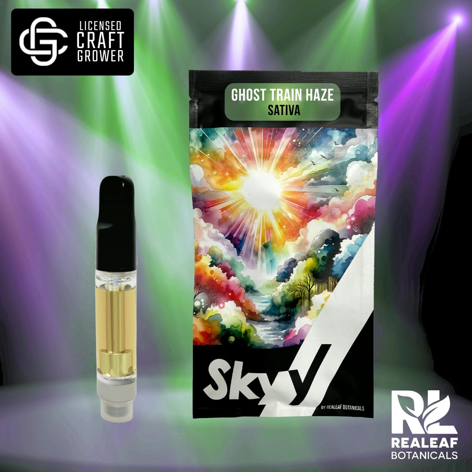 Skyy Ghost Train Haze Vape Cartridge