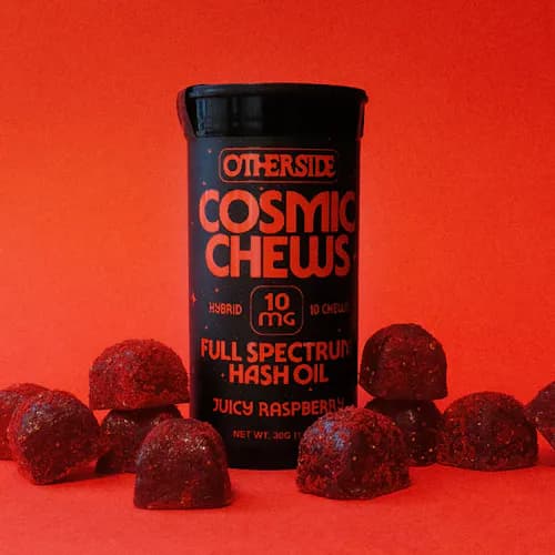 Otherside Cosmic Chews | Juicy Raspberry 100mg | 10pk