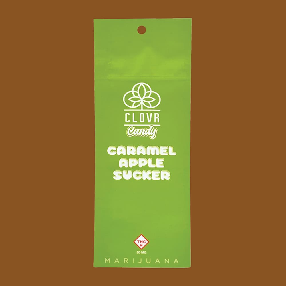 CLOVR Caramel Apple Sucker | 25mg