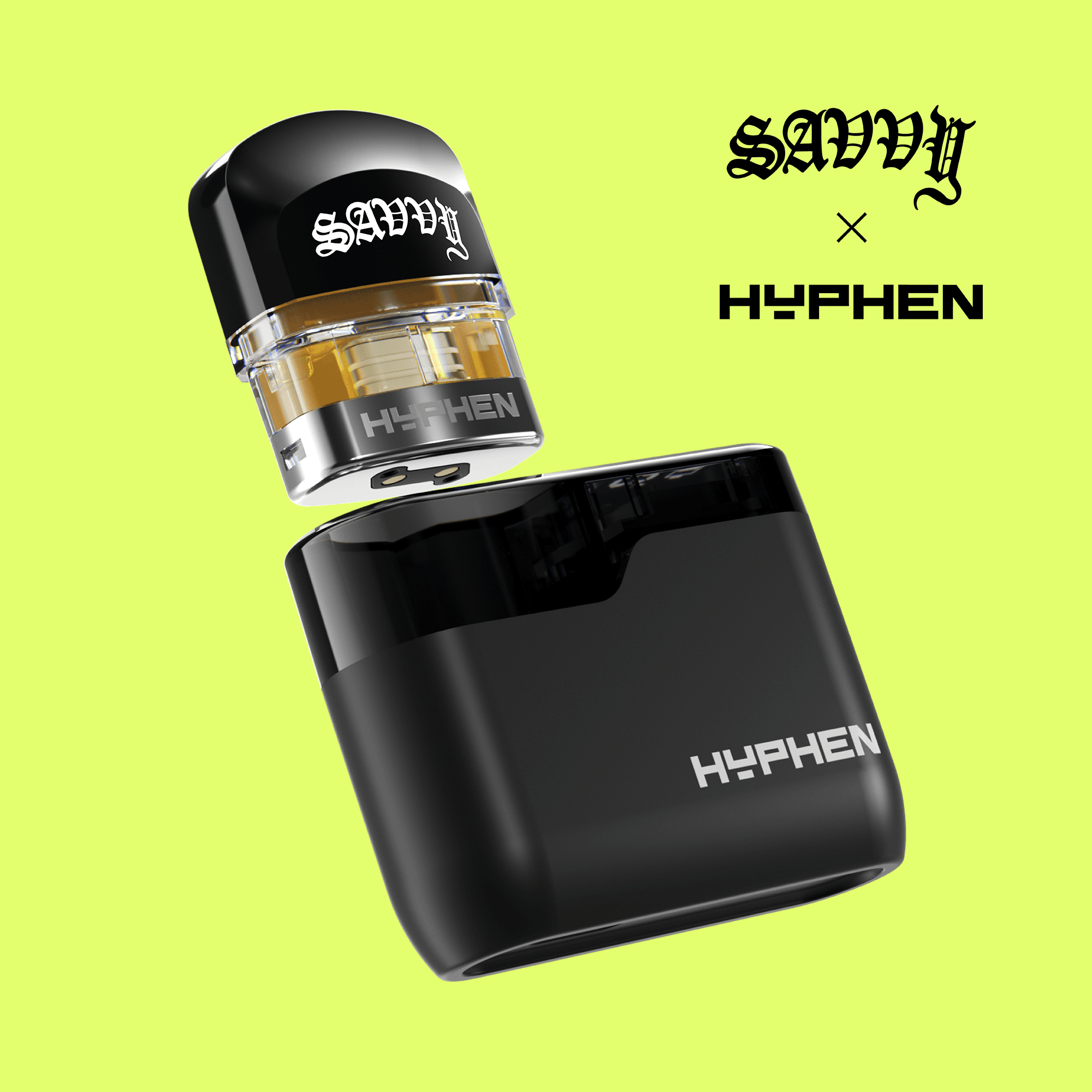 Savvy Sour Tangie Savvy x Hyphen Disposable Pen