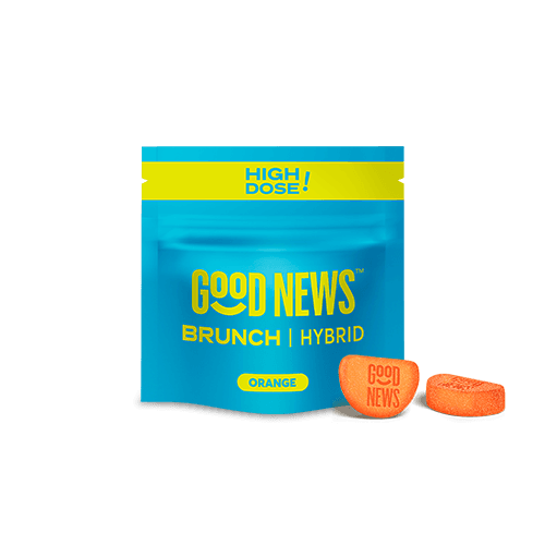 Good News BRUNCH Orange High Dose Gummies