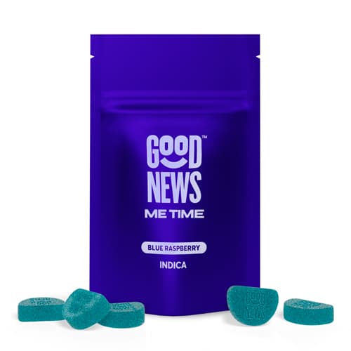 Good News ME TIME: Blue Raspberry [10pk] (100mg)