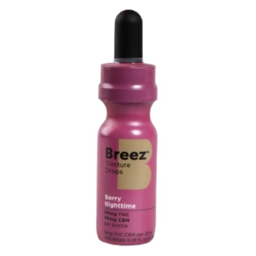BREEZ 1:1 THC:CBN Nighttime Berry Mint Tincture
