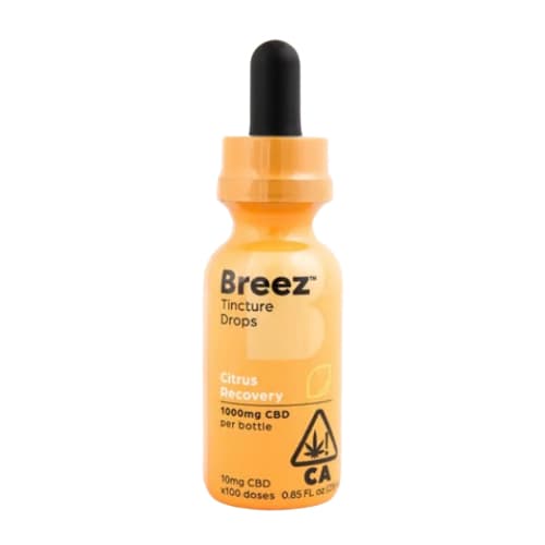 BREEZ CBD-Only Recovery Citrus Tincture