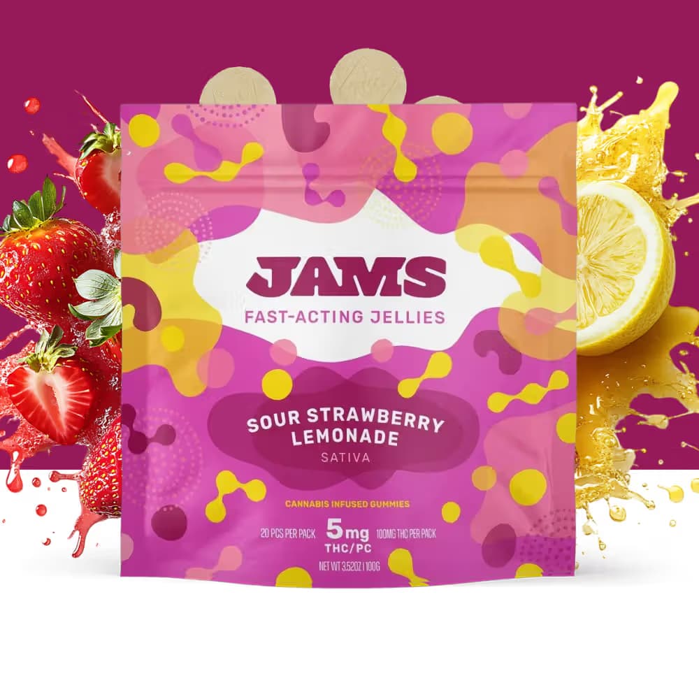 JAMS Sour Strawberry Lemonade