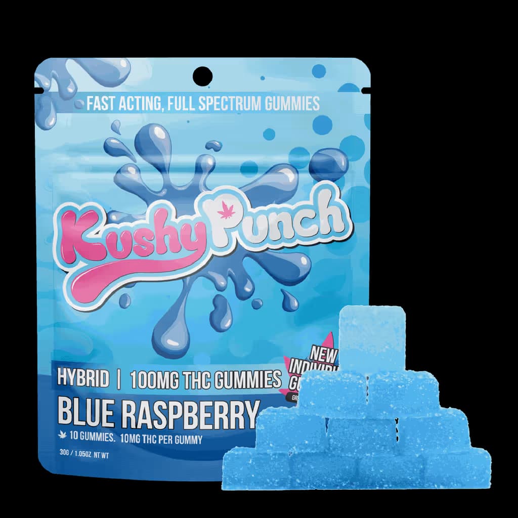 Kushy Punch Blue Raspberry