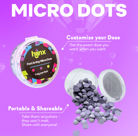 HIJNX Micro Dots [50pk] (50mg)