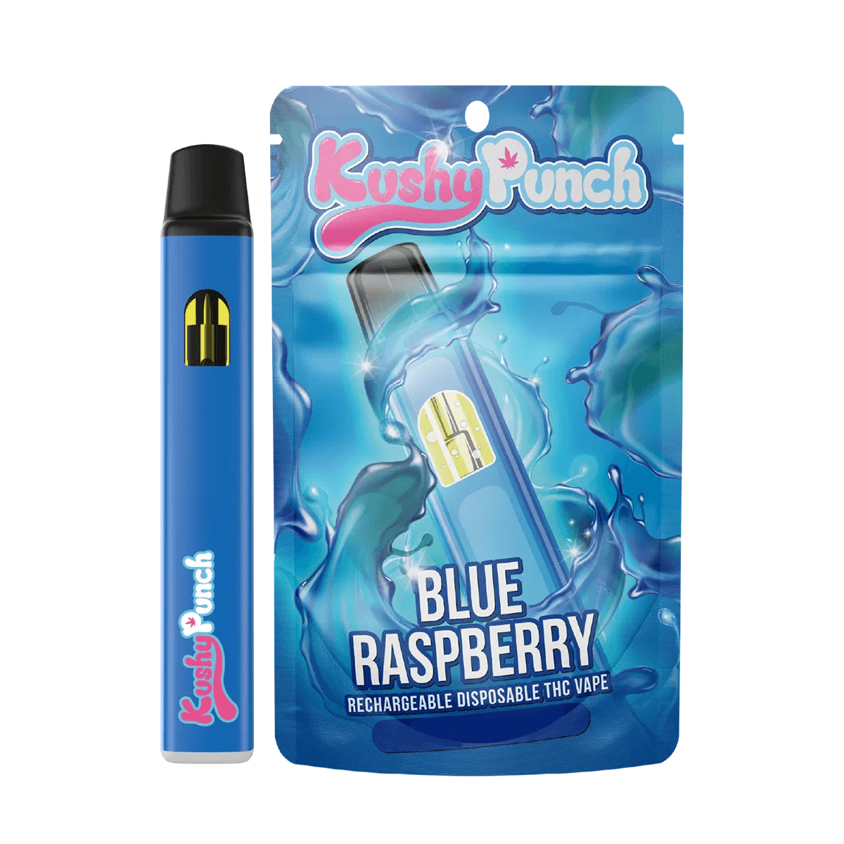 Kushy Punch Kushy Punch - 1g Disposable Vape - Blue Raspberry