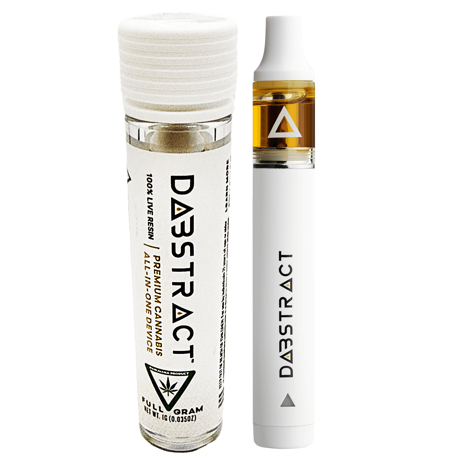 Dabstract Carbon Cream Live Resin Disposable Vape - 1g