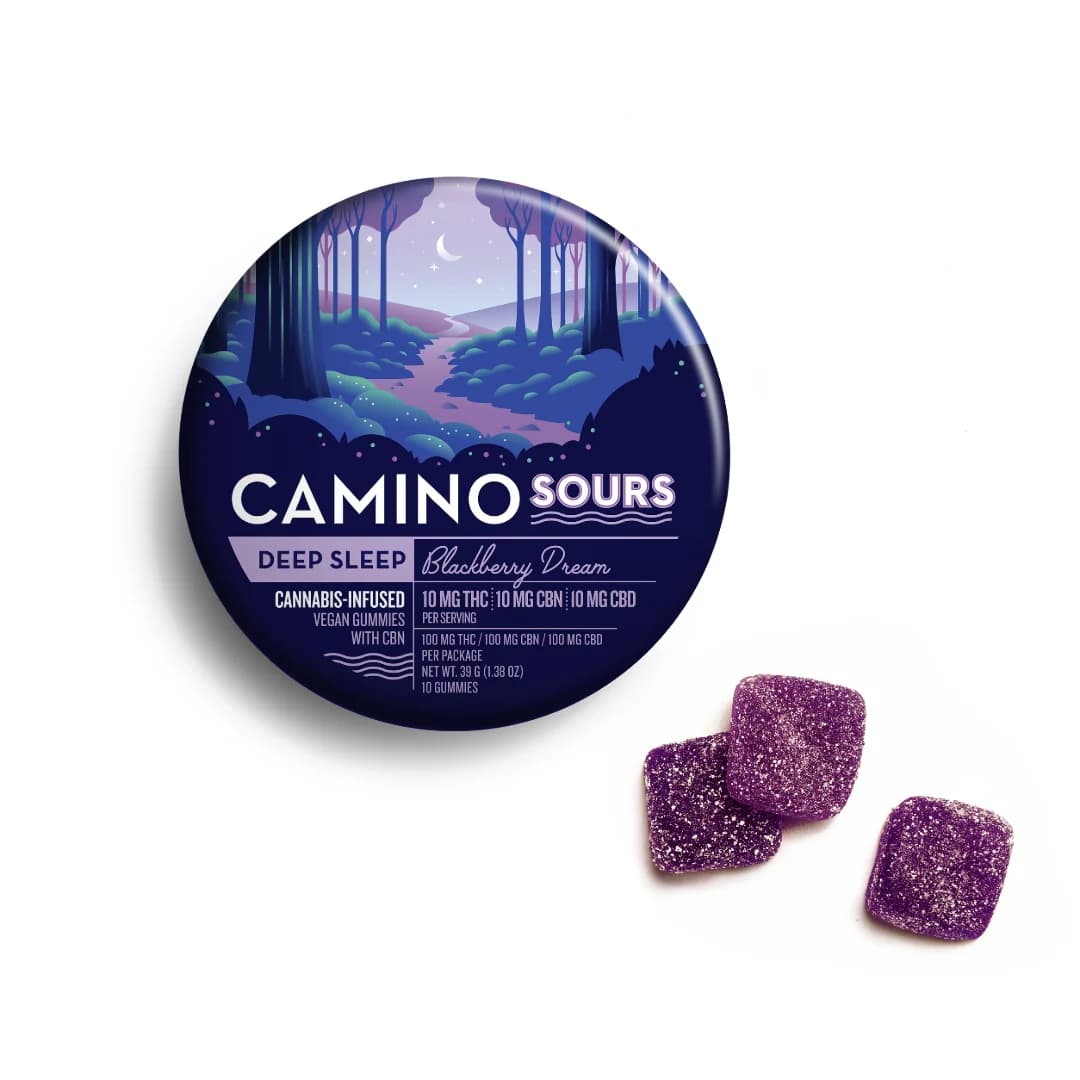 Camino 1:1:1 'Deep Sleep' Blackberry Dream [10pk] (100mg CBD/100mg THC/100mg CBN)