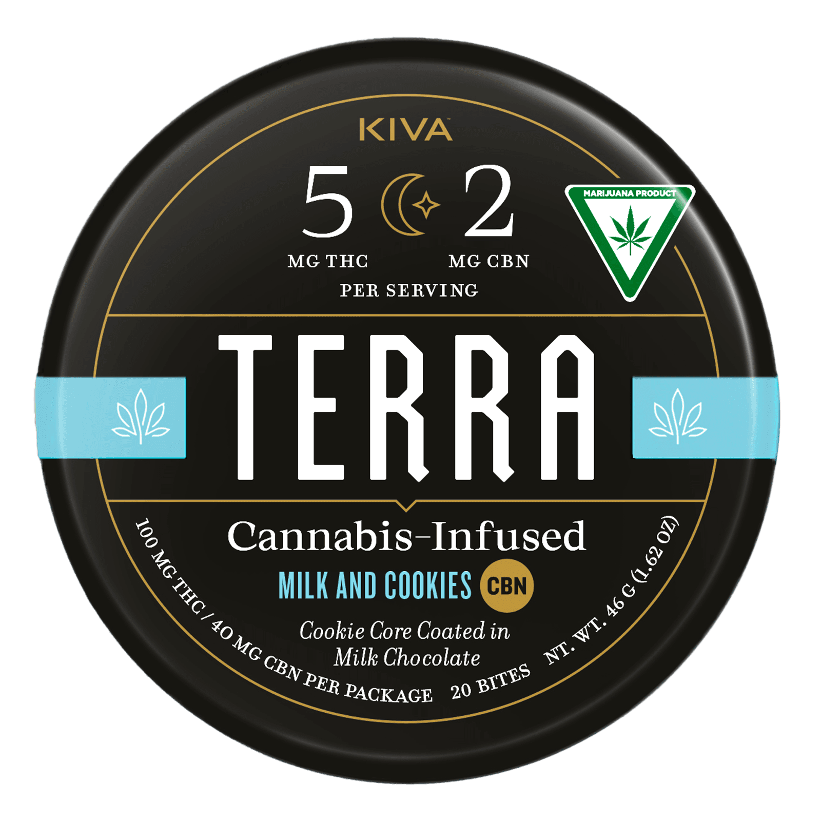 TERRA Terra Milk and Cookies CBN Bites [20pk] (100mg THC : 40mg CBN)