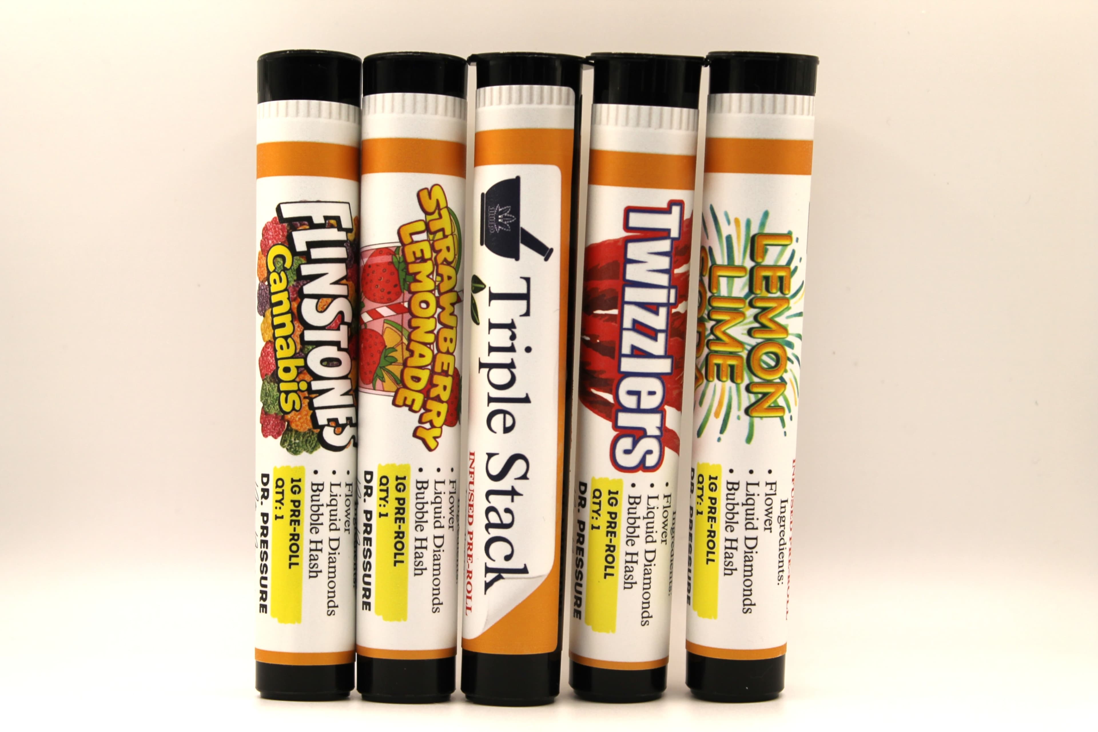1UP Infused Pre-Roll | Triple Stacks | Lemon Lime Soda | 1.2g | 1UP