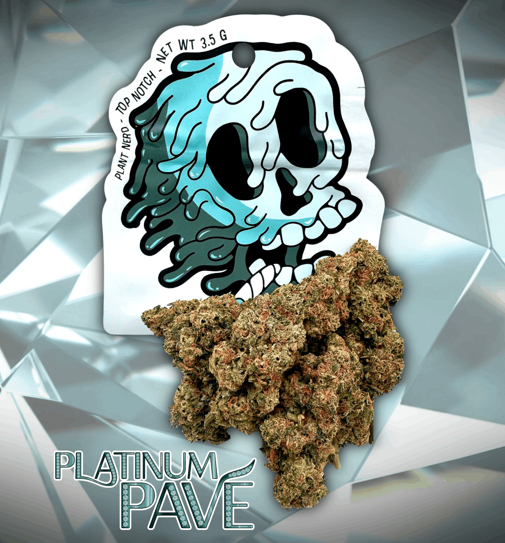 Plant Nerd Platinum Pave | Pre-Pack | 3.5g