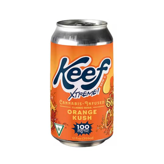 Keef Orange Kush Infused Soda