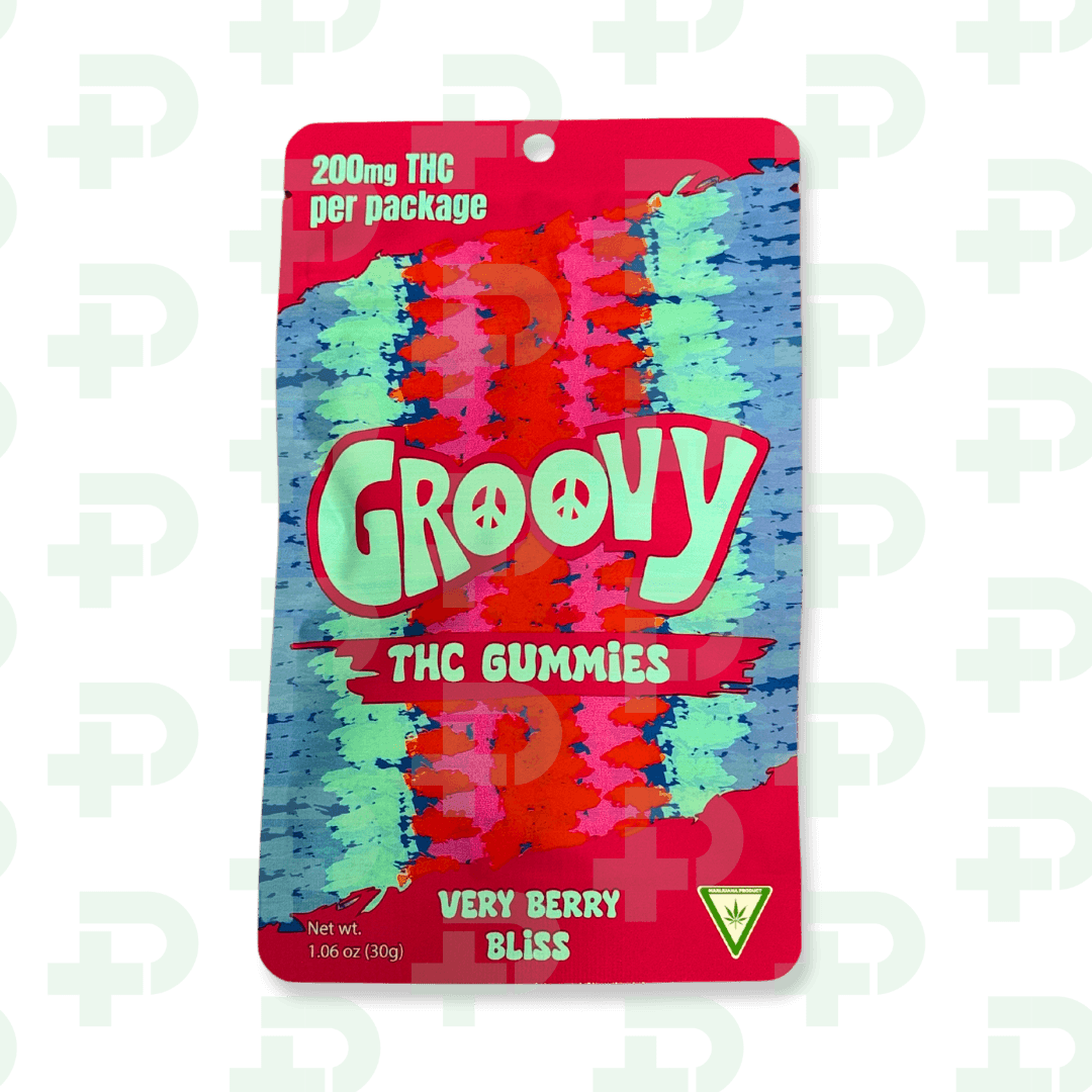 Groovy 200mg Gummies - Very Berry Bliss