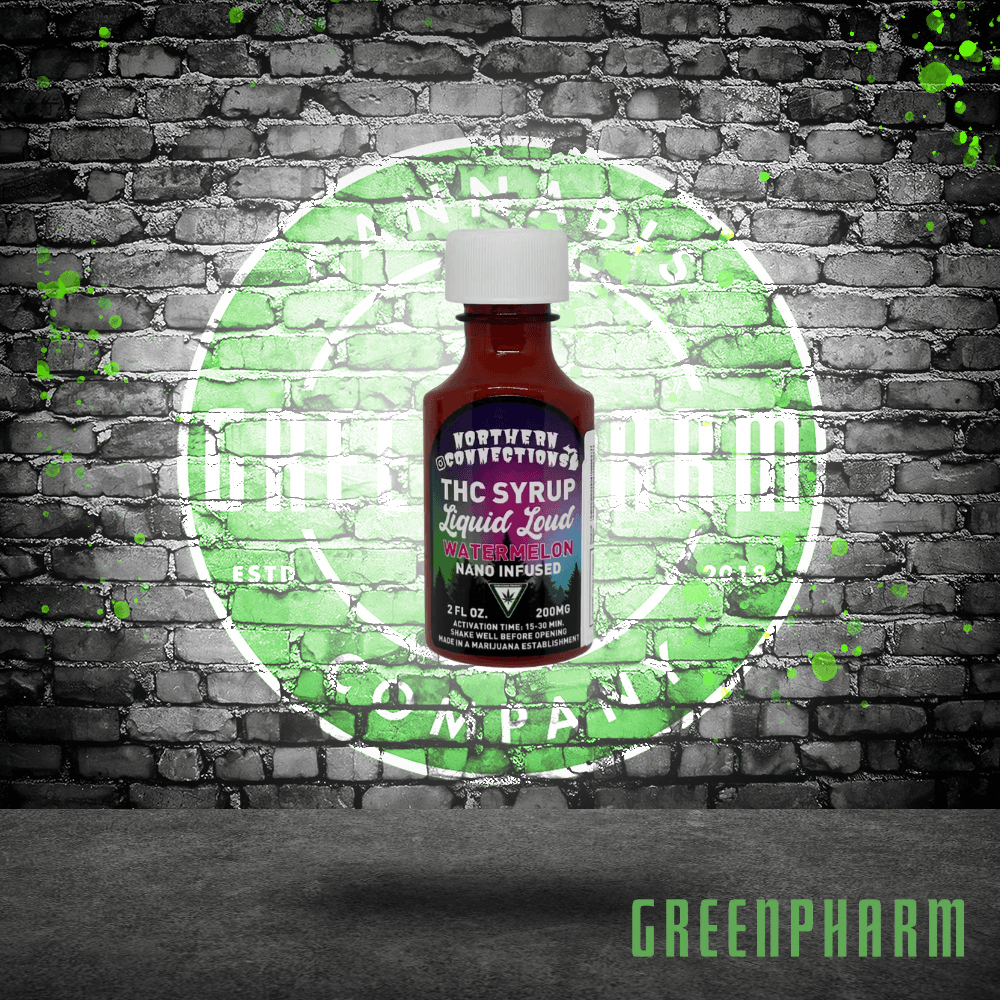 Liquid Loud 200MG THC Syrup | Watermelon
