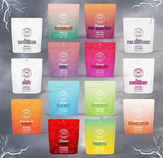 Thunder Canna Thunder Canna | 200MG Gummies | Sour Grape
