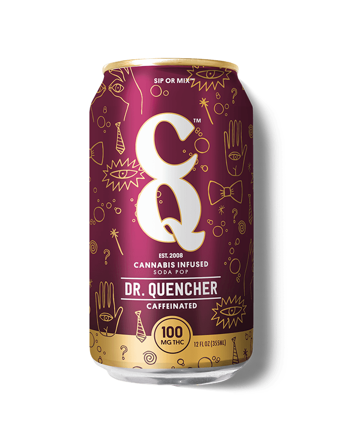 CQ Dr Quencher | Caffeinated Soda | 100mg Beverages