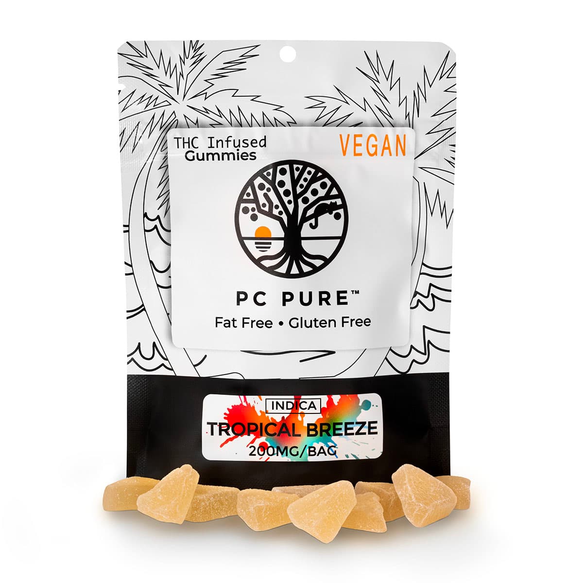 PC Pure PC Pure 200mg Gummies Tropical Breeze