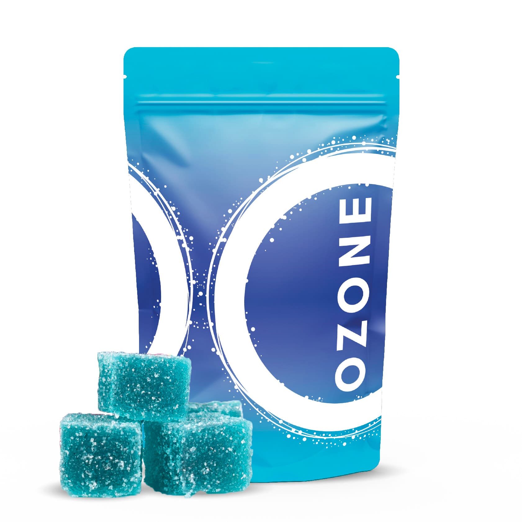 OZONE Blue Raspberry High Dose Gummies - 10 Pack