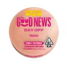 Good News Peach Day Off + CBD Gummies