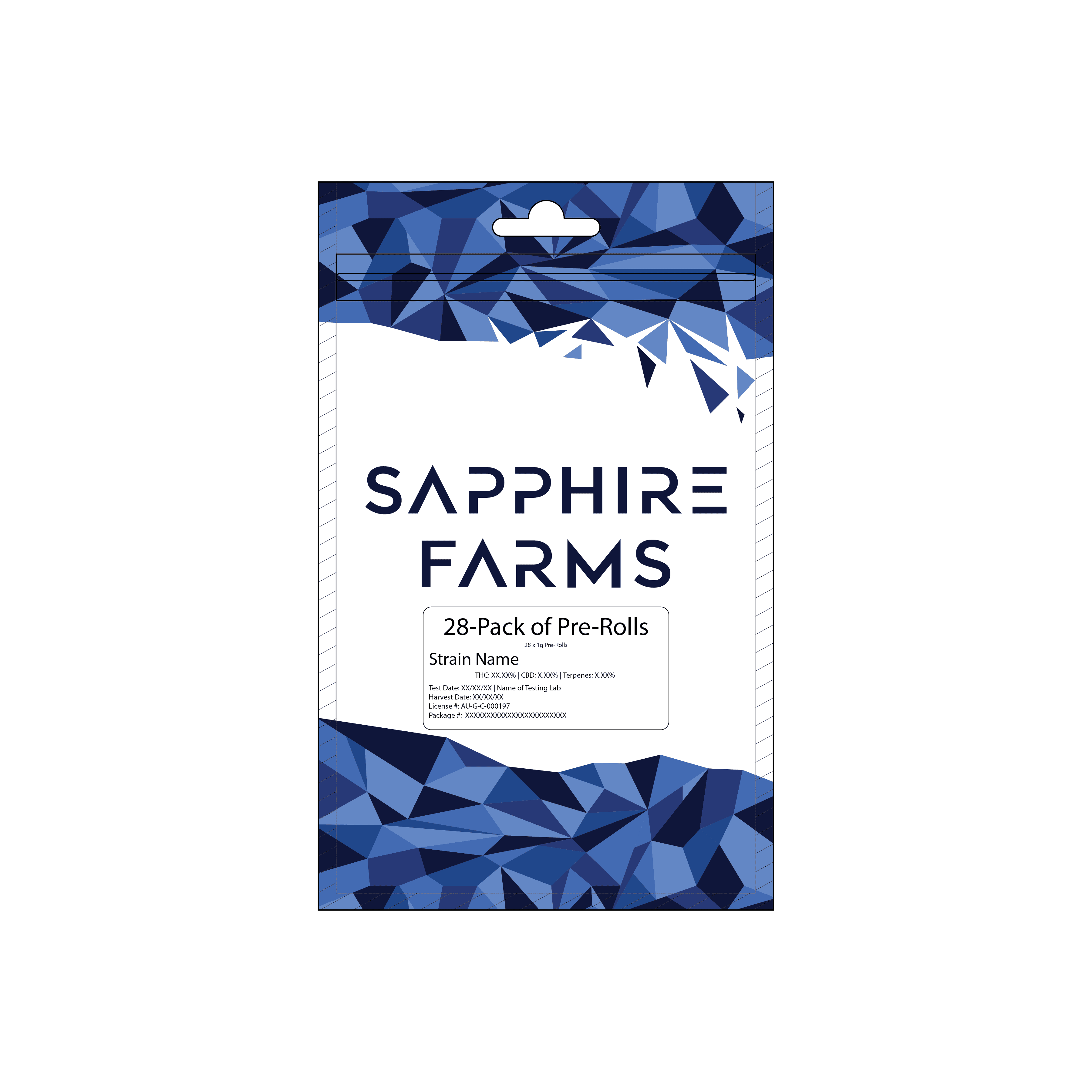Sapphire Flower