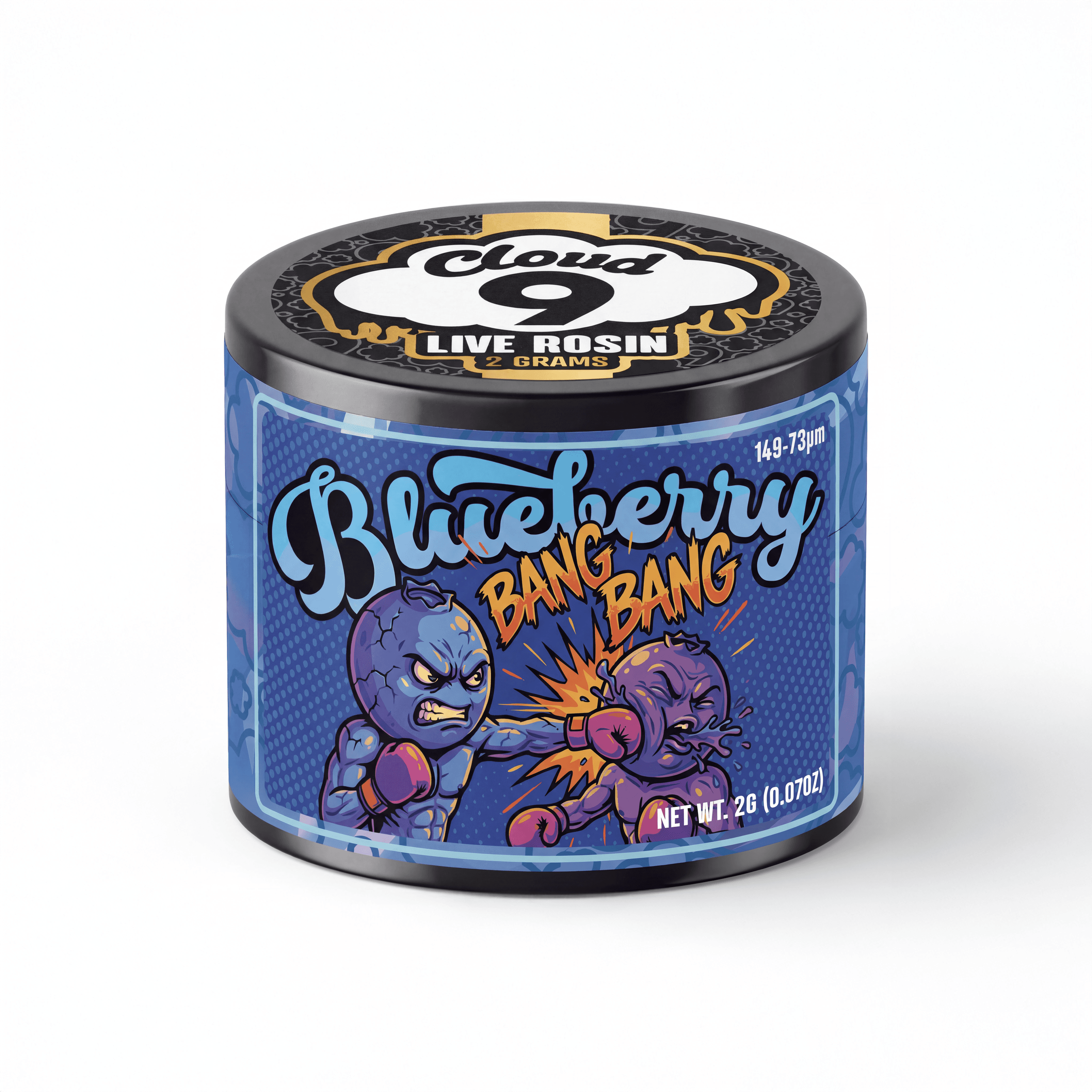 Cloud 9 Farms Blueberry Bang | 2G Live Rosin