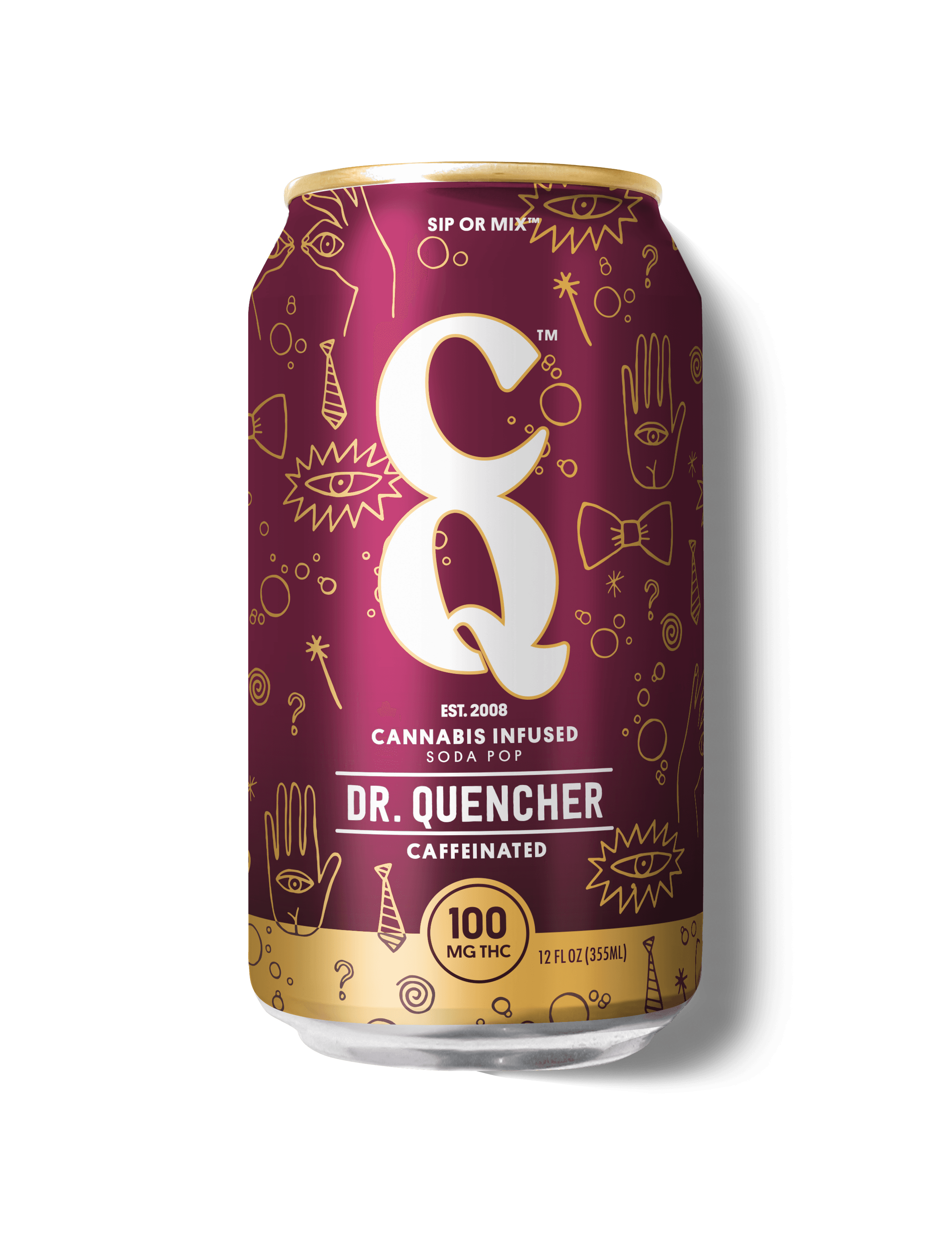 CQ Dr Quencher | 100mg Infused Soda