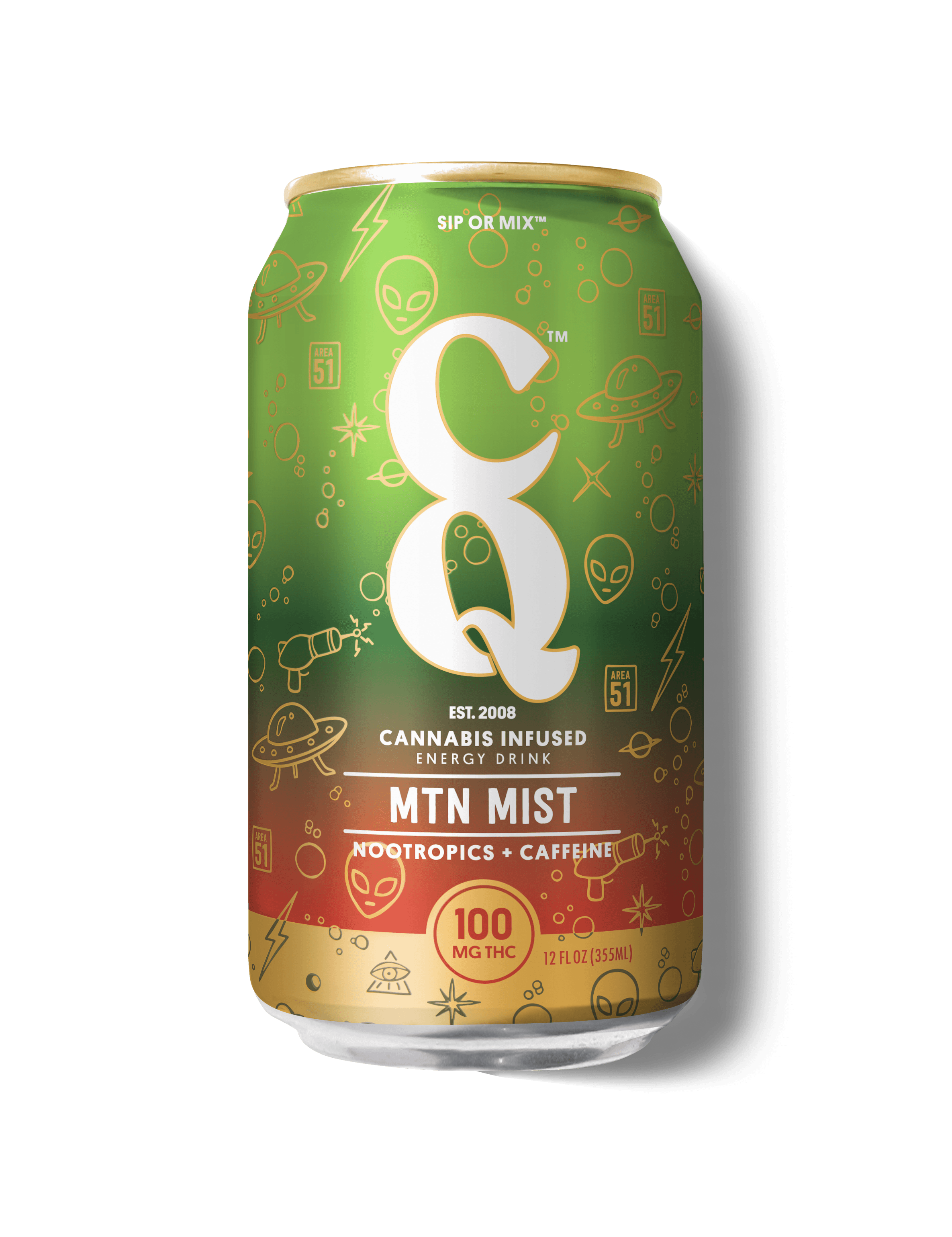 CQ MTN Mist | 100mg Infused Soda
