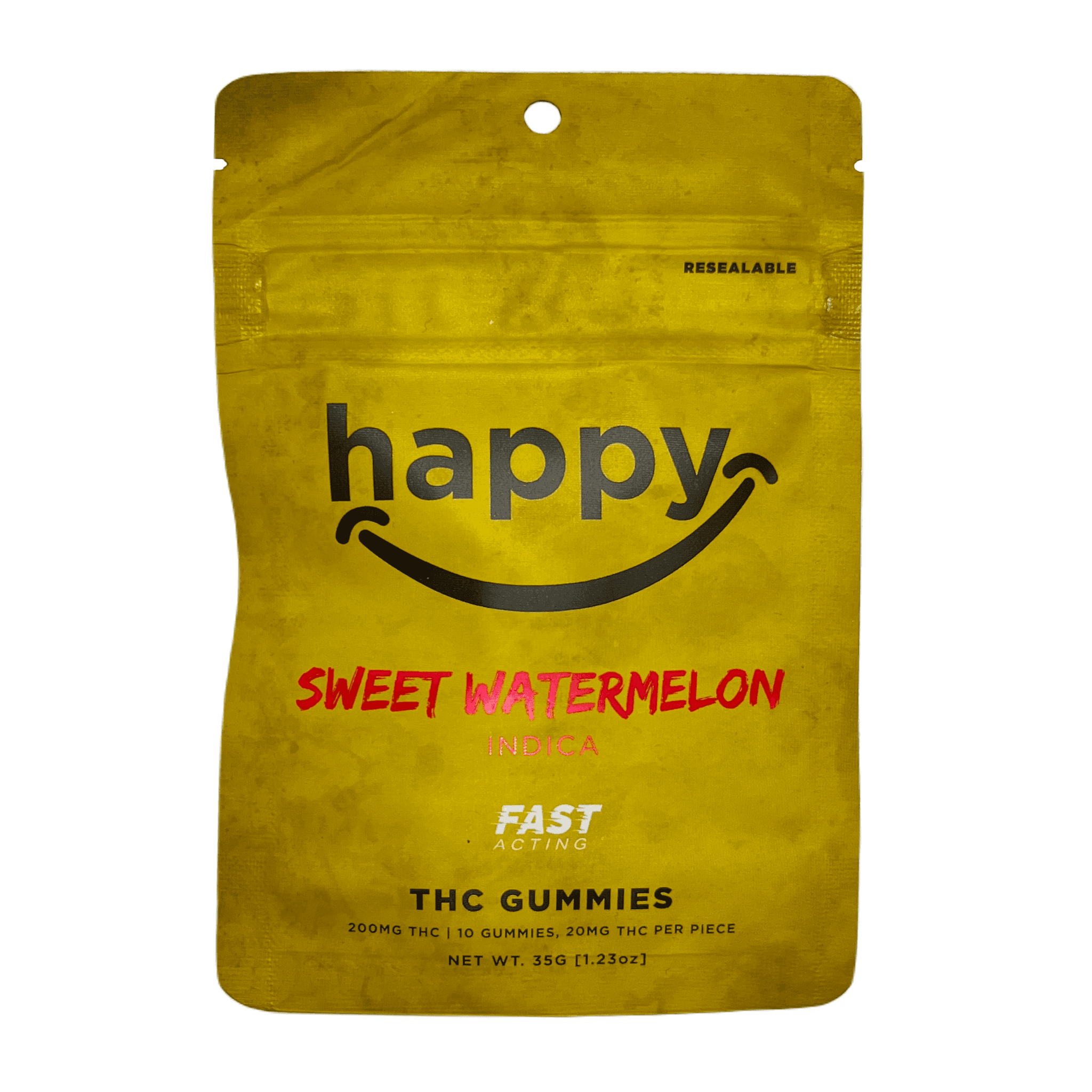 Happy Sweet Watermelon 200mg Gummies