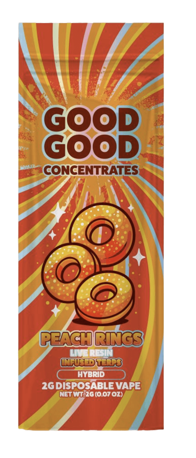 GoodGood 2g Disposable - Peach Rings