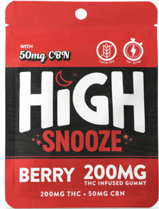 High Chew High Snooze | Berry | 200mg Gummy