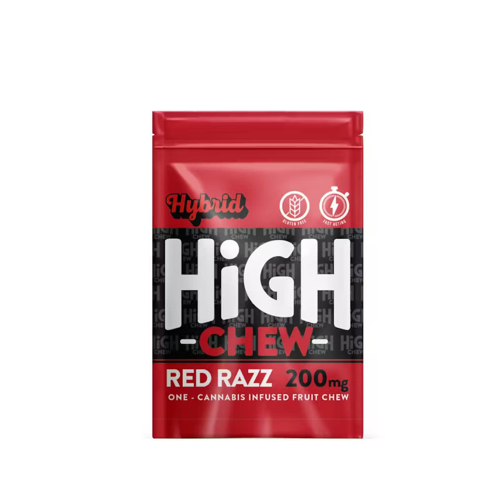 High Chew High Chew 200mg 1pk Gummy Red Razz