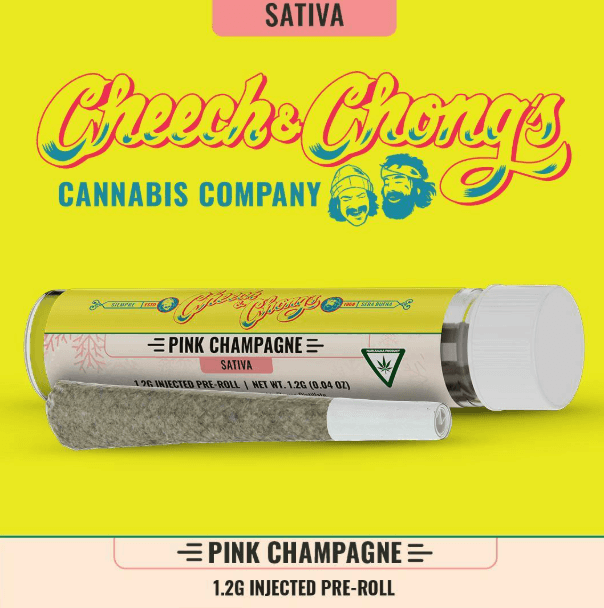 Cheech & Chong Pink Champagne Infused Pre-Roll