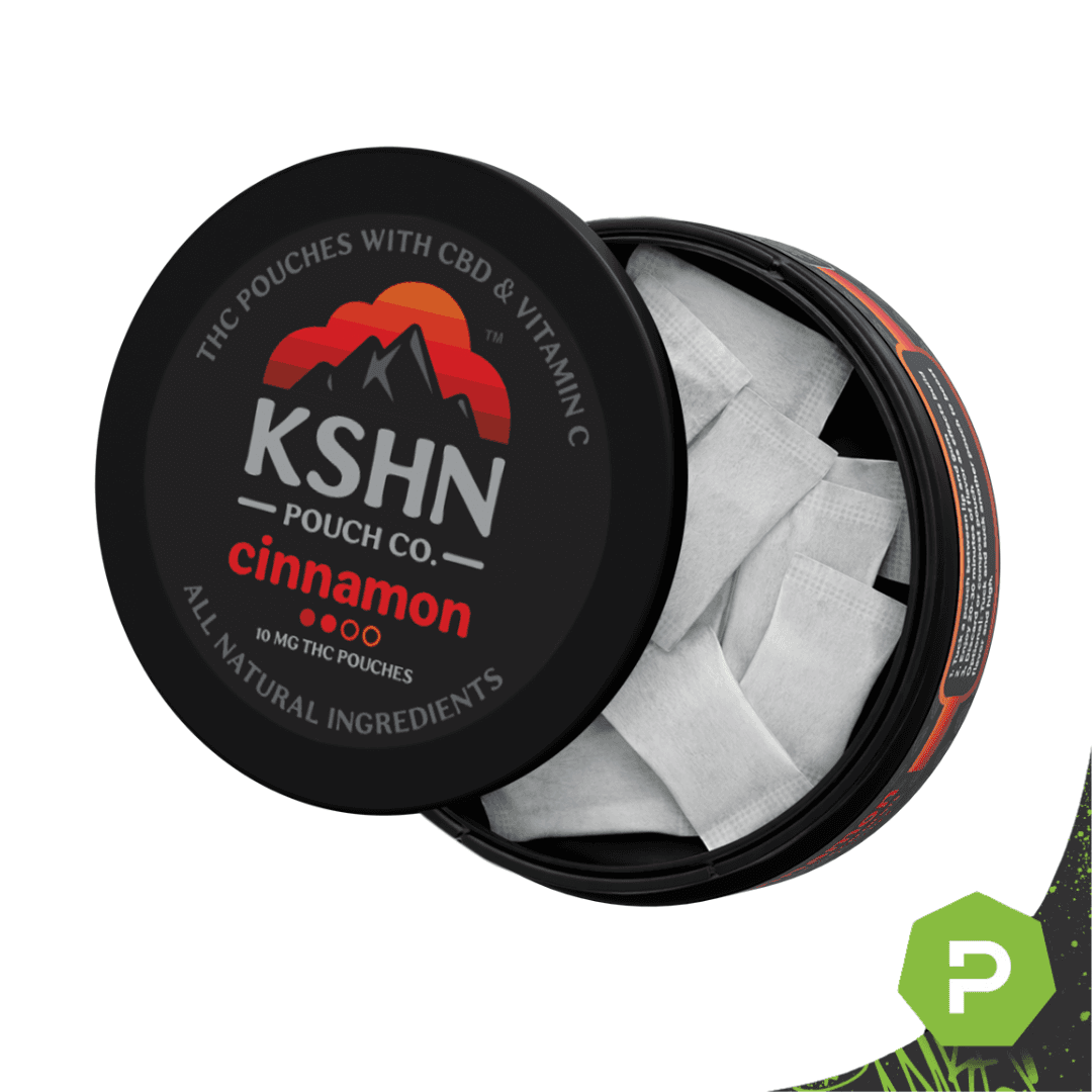 KSHN Pouch Co. 200mg THC Pouch 20pk | Cinnamon