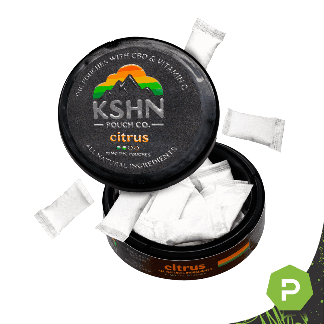 KSHN Pouch Co. Citrus 200mg THC Pouch (20-pack)