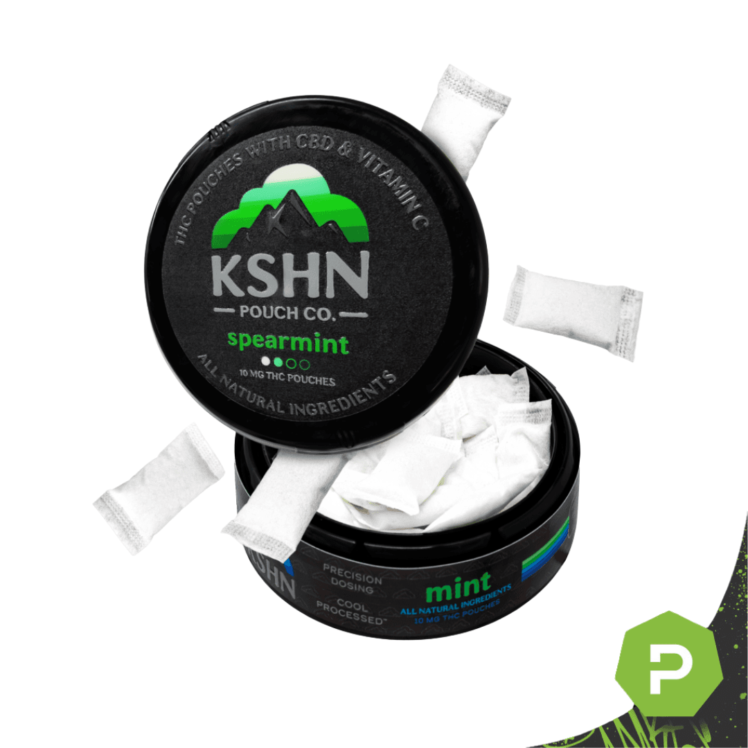 KSHN Pouch Co. KSHN Pouch Co. Spearmint THC Pouches 200mg