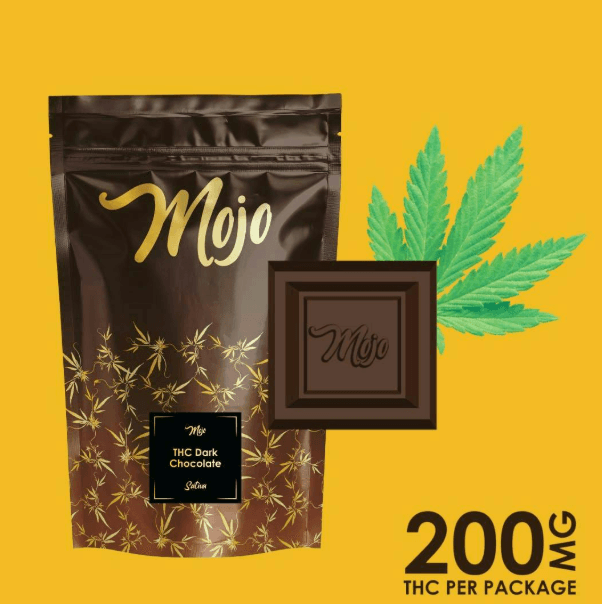 Mojo Chocolate Bites - 200mg - Dark Chocolate - Sativa