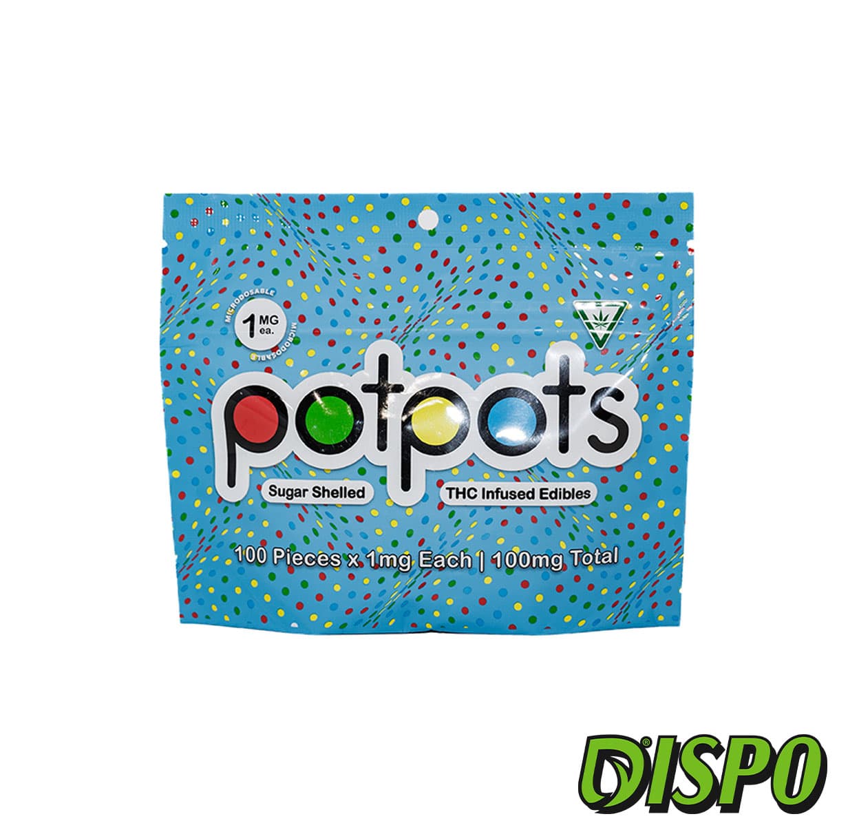 POTPOTS Milk Chocolate 1:1 THC:CBN
