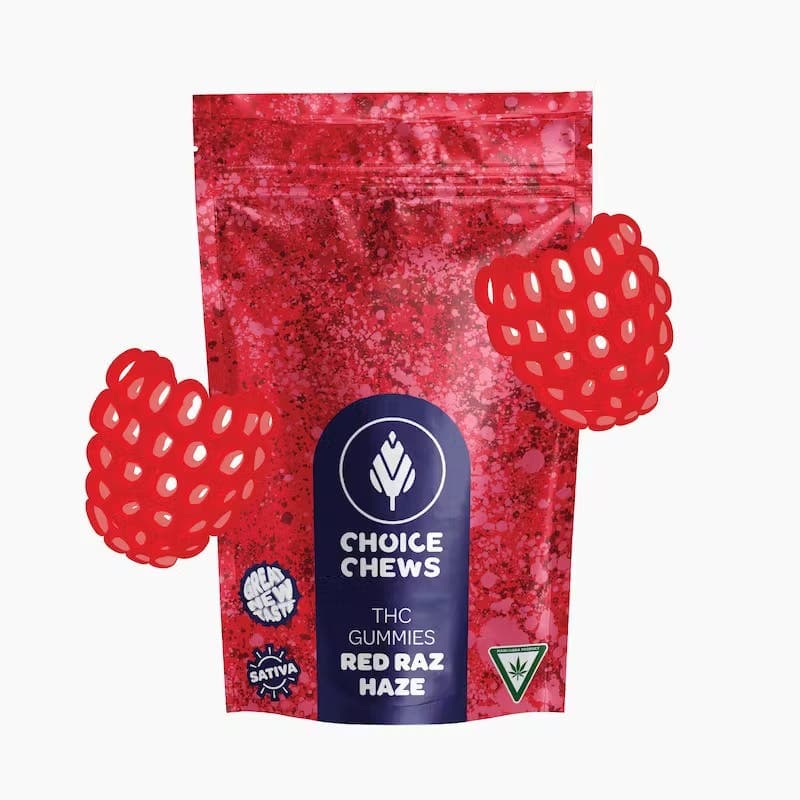 Choice Chews Red Raz Haze - Sativa