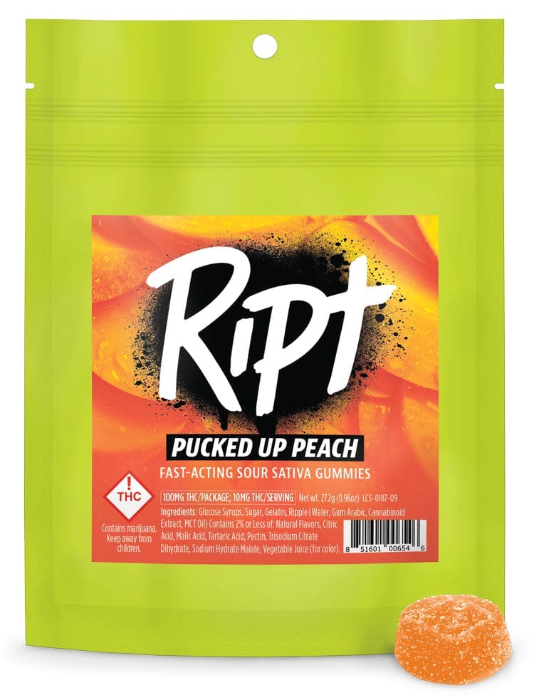Ript Pucked Up Peach