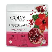 Coda Signature Pomegranate & Hibiscus [20pk] (100mg CBN/100mg THC)